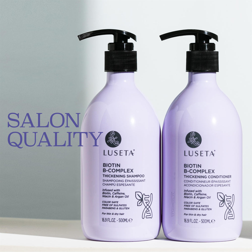 Luseta color-safe hair care set ideal for all hair types.