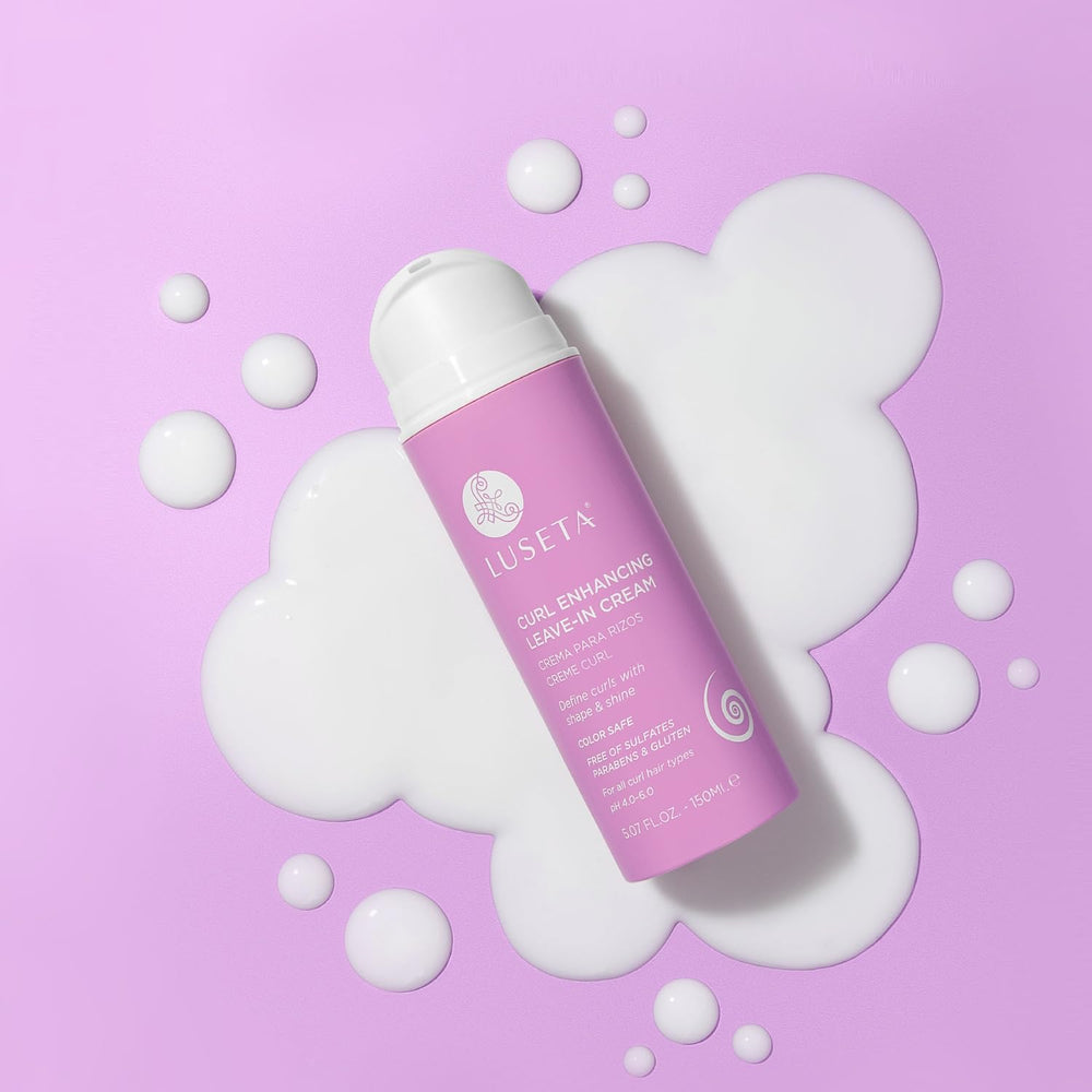 Luseta Crema Definidora para Rizos: rizos definidos y desenredados
