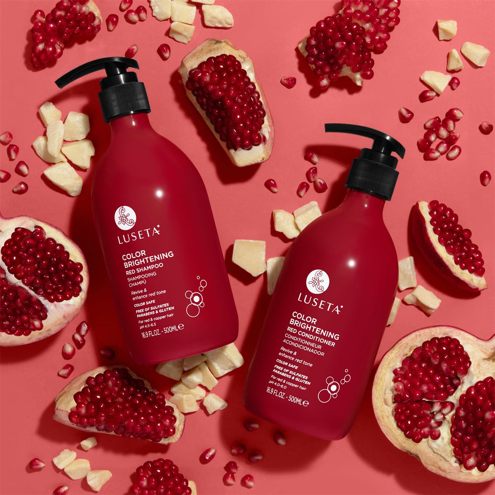 Luseta cruelty-free logo close-up on packaging.