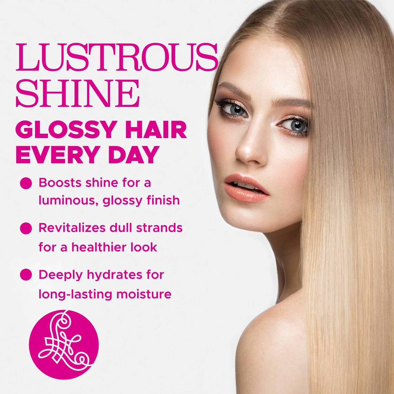 Graphic illustrating Luseta Pearl hydration barrier and moisture retention.