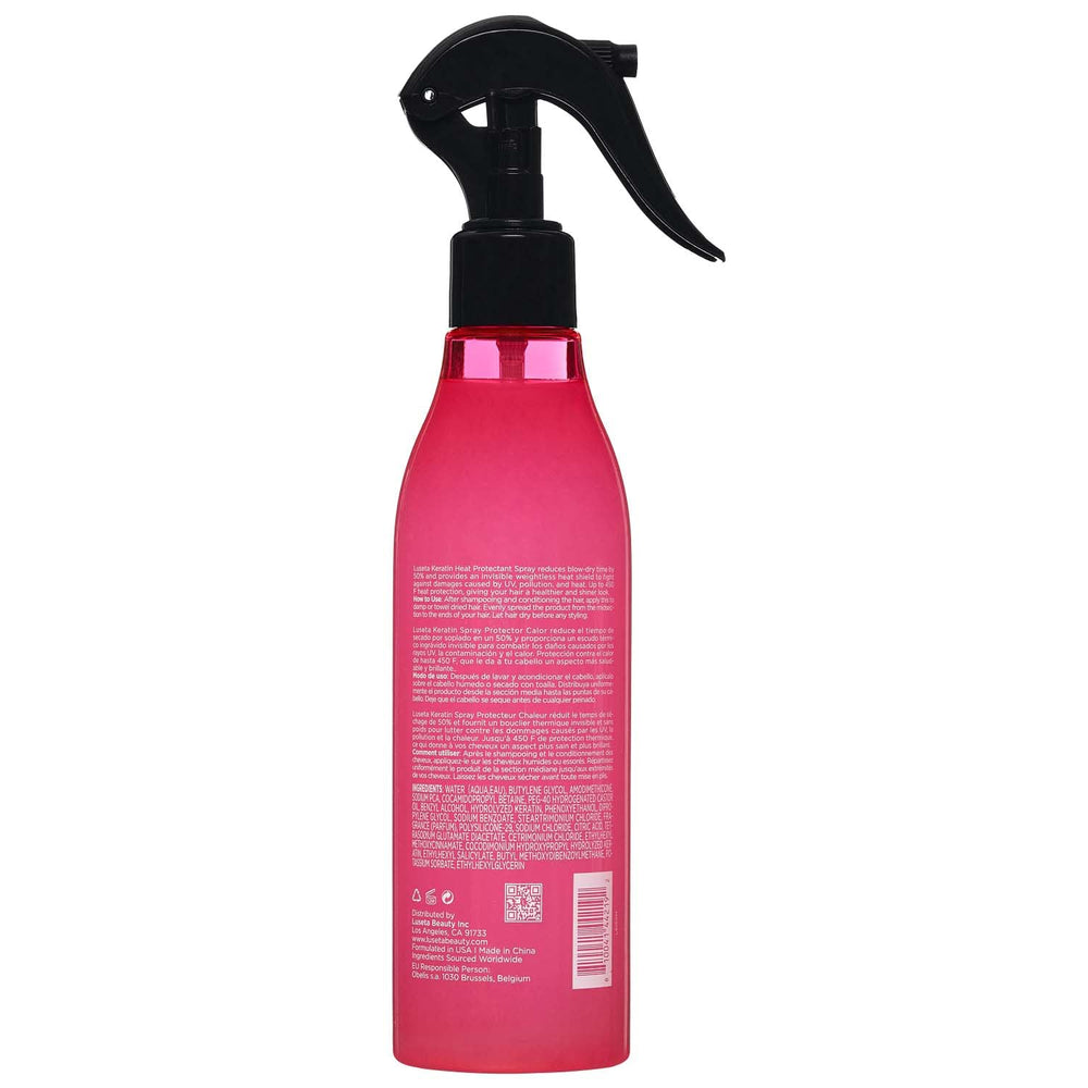 L LUSETA Keartin uso diario para cabello sedoso y protegido.
