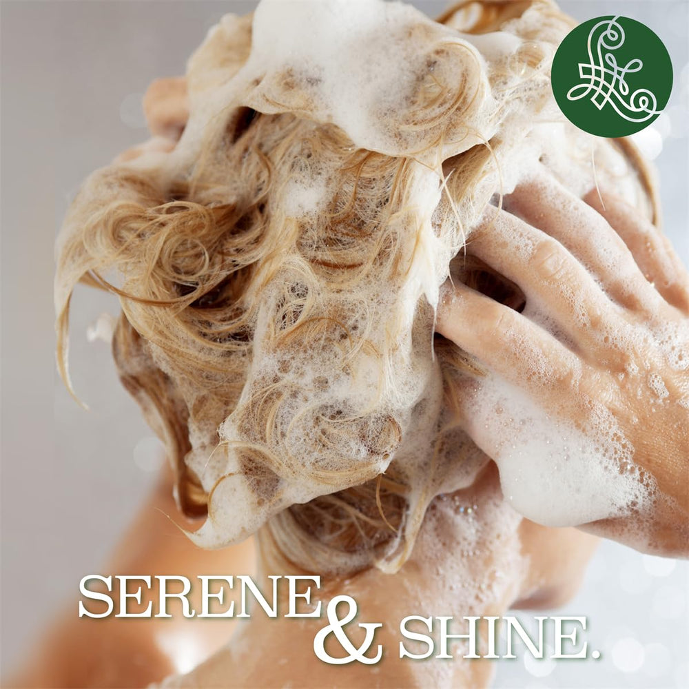 Luseta Lavender oil drops convey calming scent for a relaxing hair care routine.