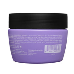 Textura cremosa de Luseta que acondiciona y suaviza el cabello.