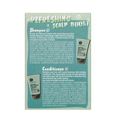 Luseta Rosemary Mint Conditioner travel kit bottle detangles and nourishes for smooth hair