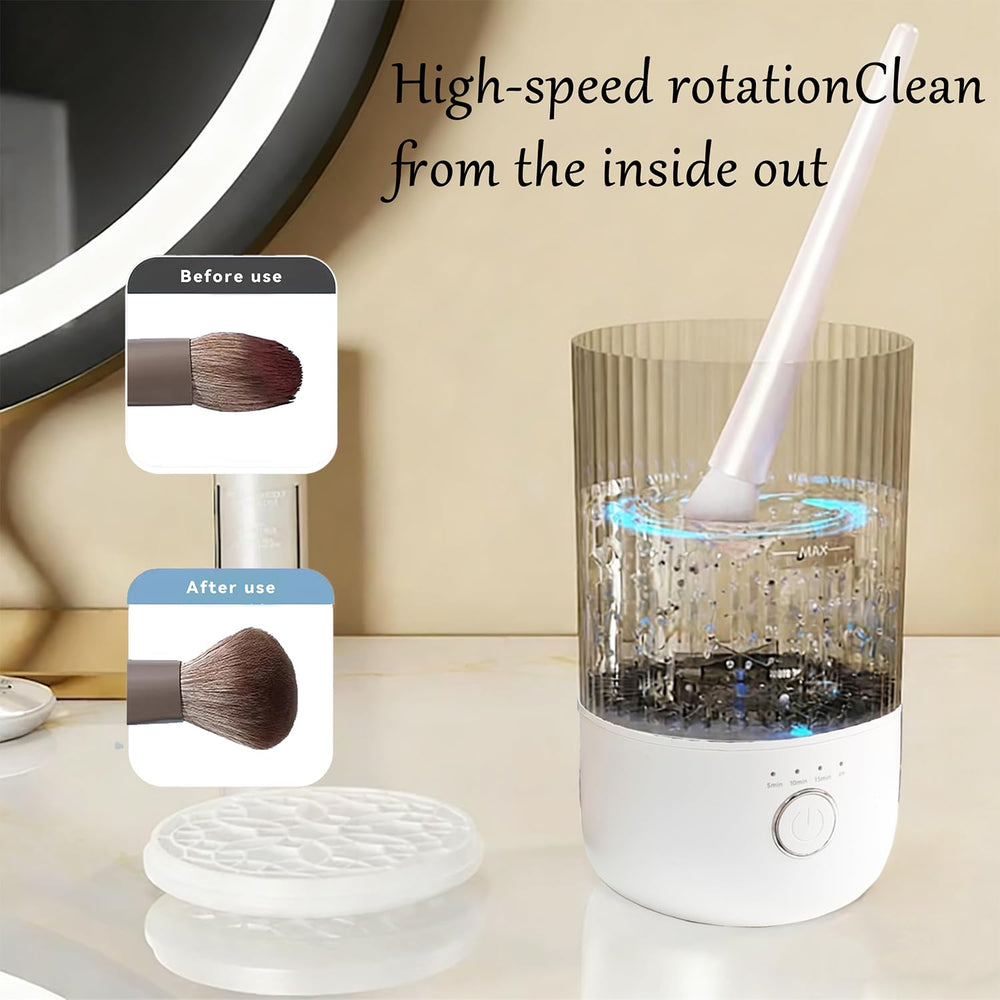 Luslife 3-in-1 cleaner, drying, and storage solution for convenience.