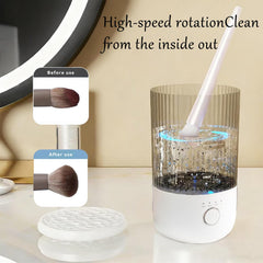 Luslife 3-in-1 cleaner, drying, and storage solution for convenience.