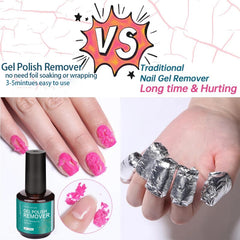 Lustrelle Remover Esmalte Gel burbujas que levantan el esmalte en minutos