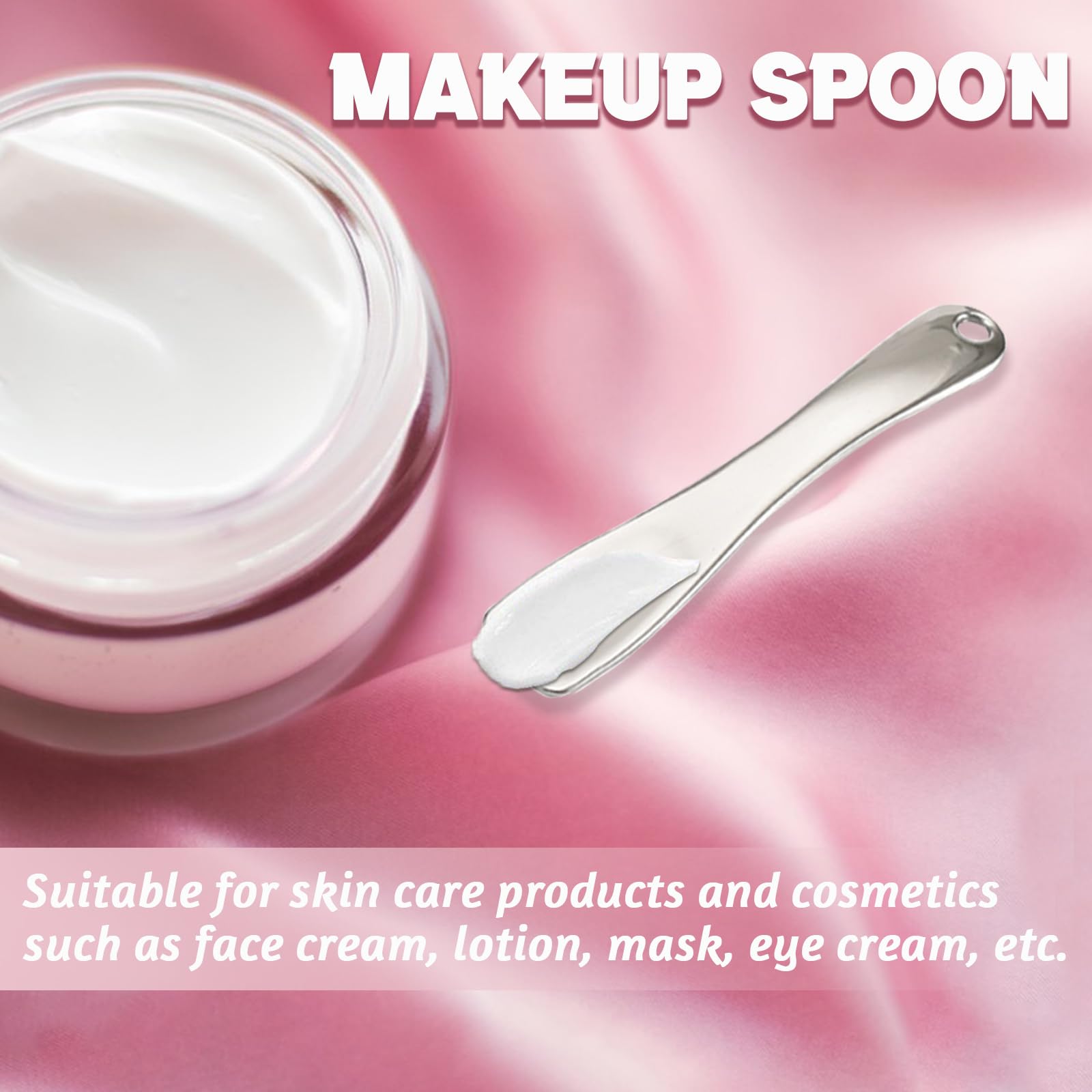 LUTQ espátula de crema, aplicación suave para cosméticos y mascarillas.