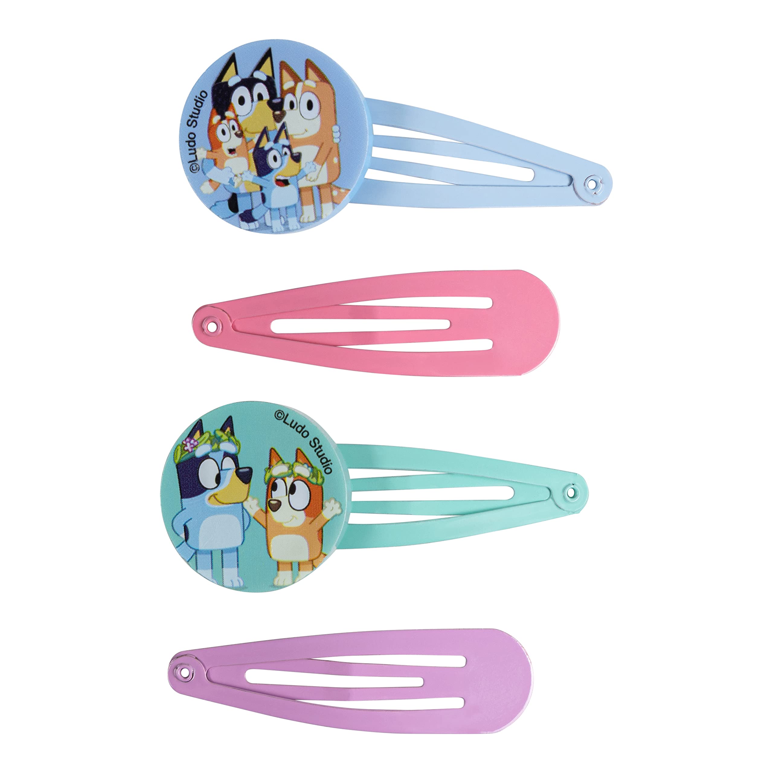 Elásticos para pelo de Luv Her Bluey, sujeción suave para todo tipo de cabello.