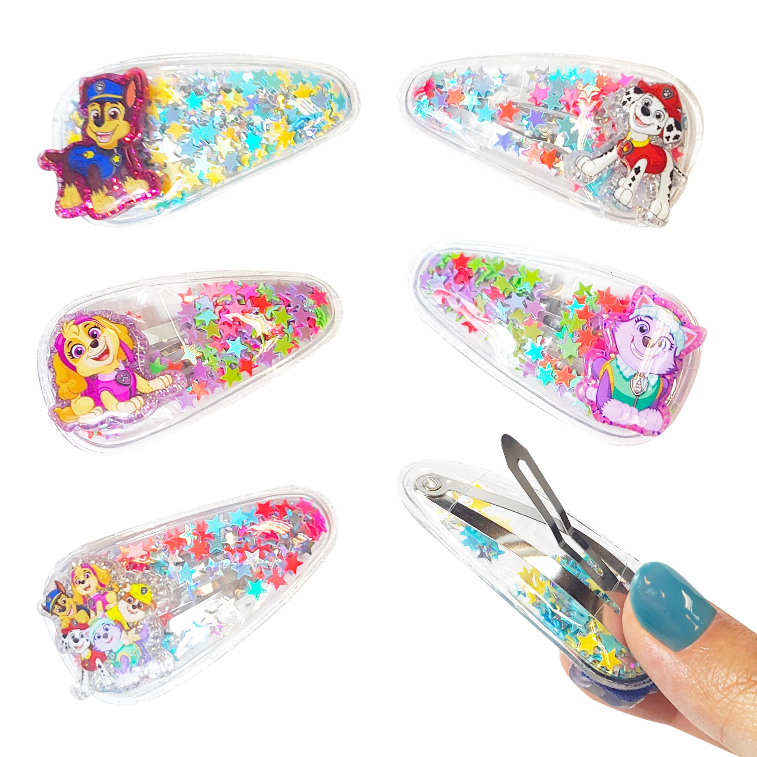 LUV HER: clips para niñas de 3 años en adelante, fáciles de usar.
