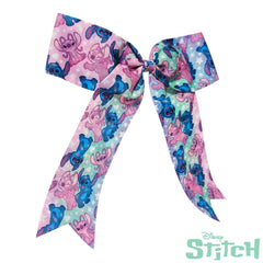 LUV HER Lazo Stitch grande, detalle colorido para looks atractivos.