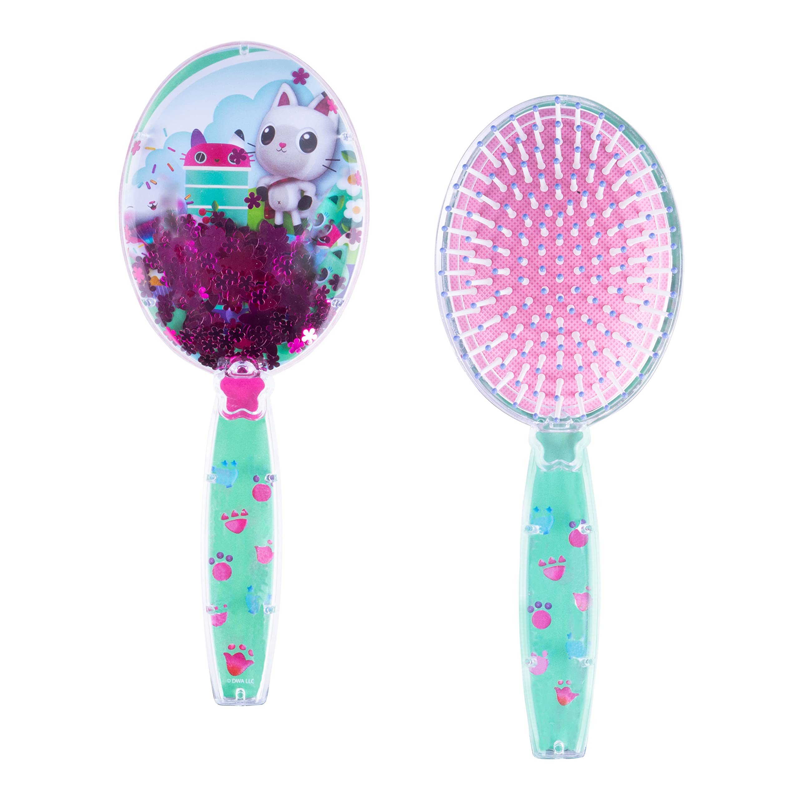 LUV HER Gabby’s Dollhouse hair brush back portrait adds stylish daily grooming.