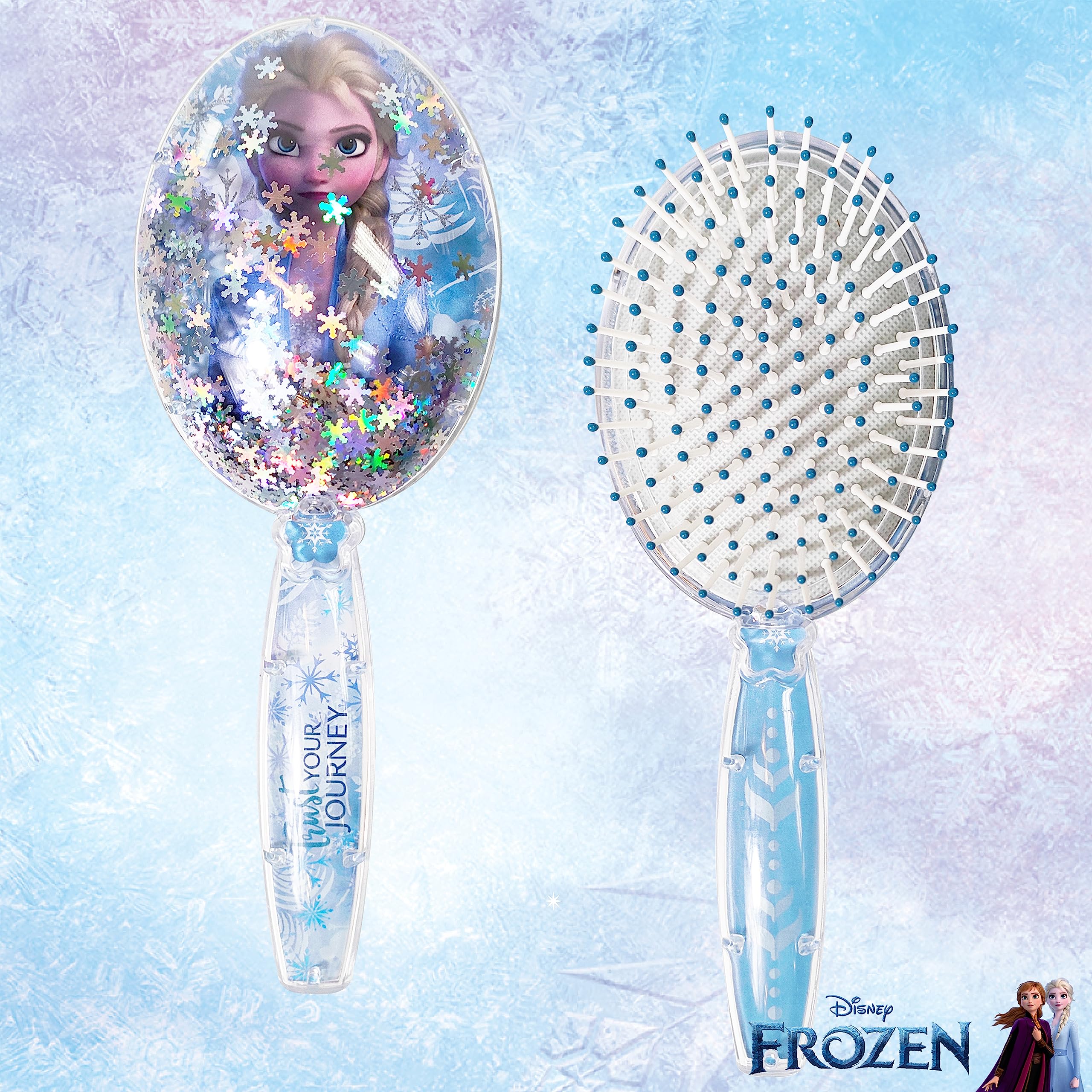 LUV HER Disney Princess brush shown in gift-ready packaging