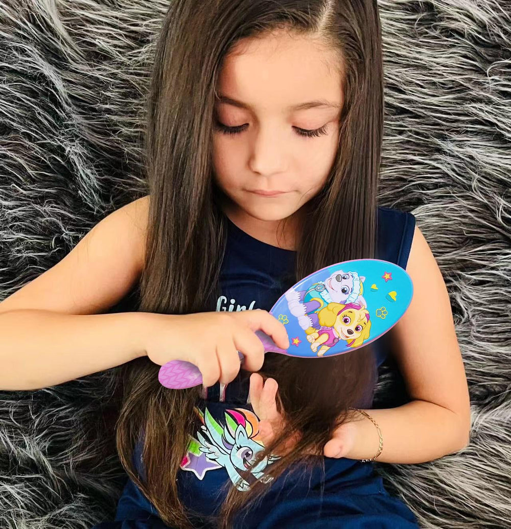 Gomas para pelo multicolor de Luv Her Paw Patrol para coletas duraderas.