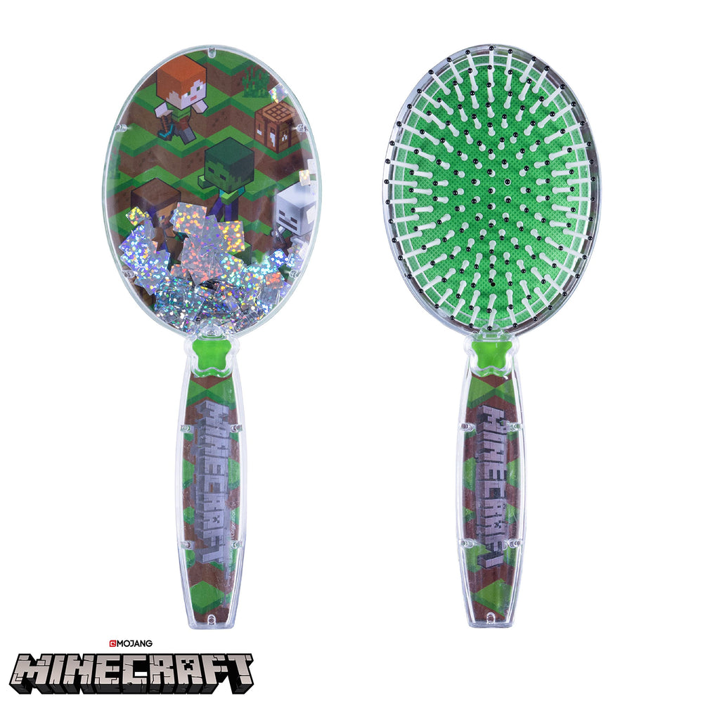 Rounded-end bristles reduce snagging and aid detangling on young hair