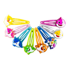 Luv Her snap clips with non-slip edges prevent slipping during school day styling.