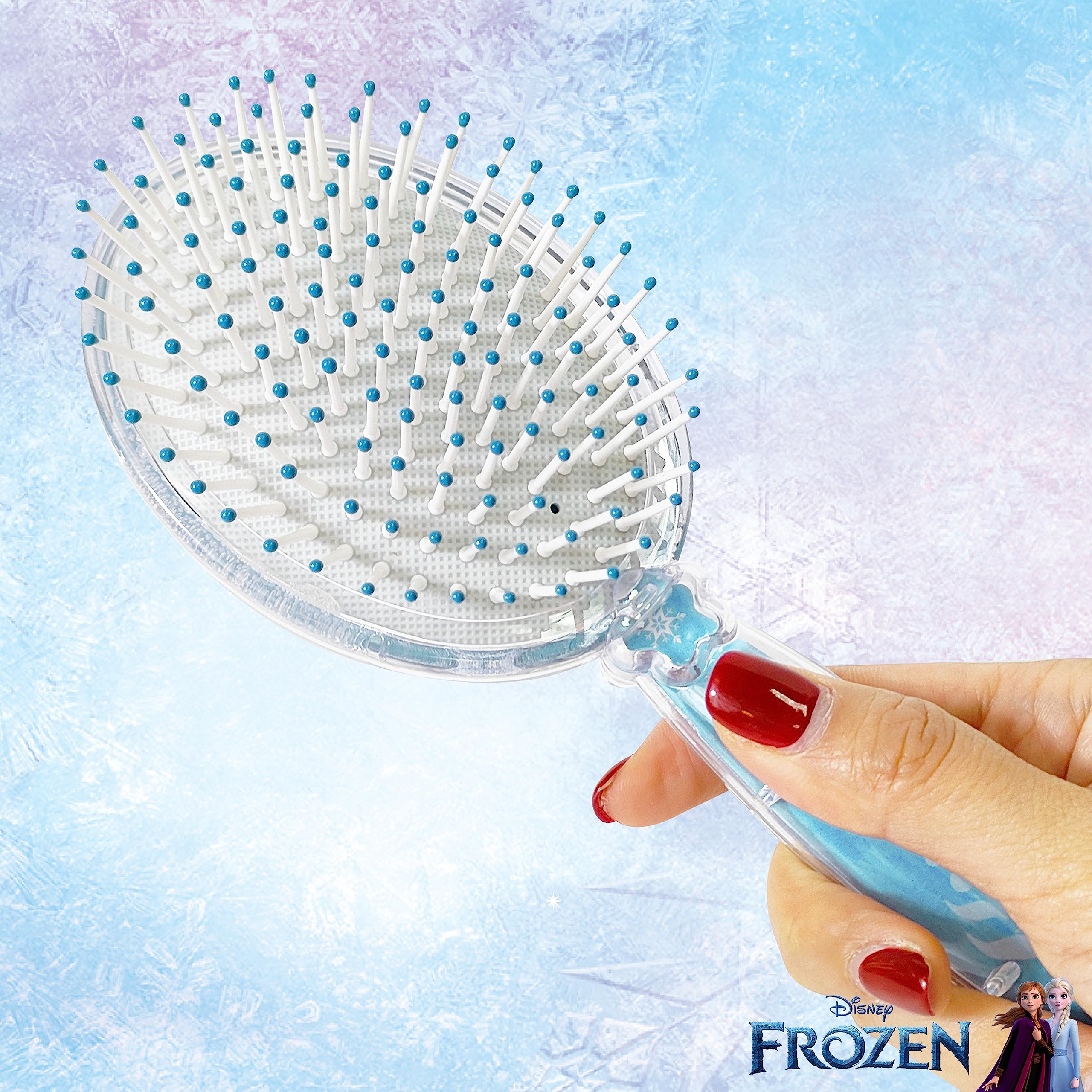 LUV HER wide-gap bristles facilitate detangling with less tug