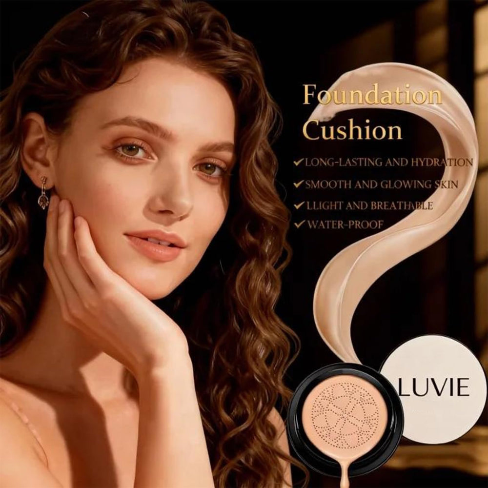 Luvie base con esponja para acabado natural en piel madura.