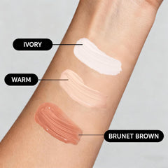 Luvie Glow, modo de aplicación con estampado para mayor precisión.