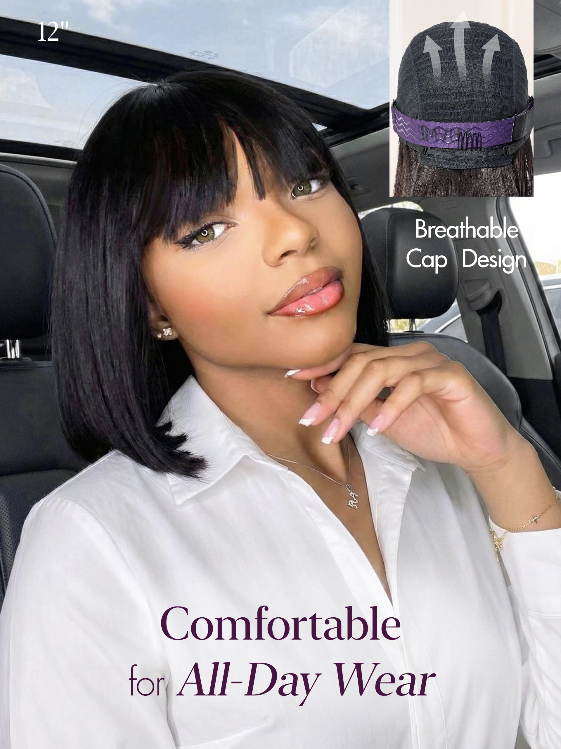 LUVME HAIR realistic scalp with HD lace for breathable wear