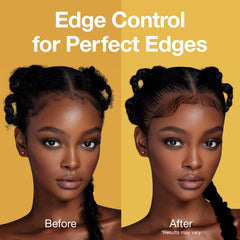 Lux Collection Edge Control Gel finish is crystal-clear with no flakes