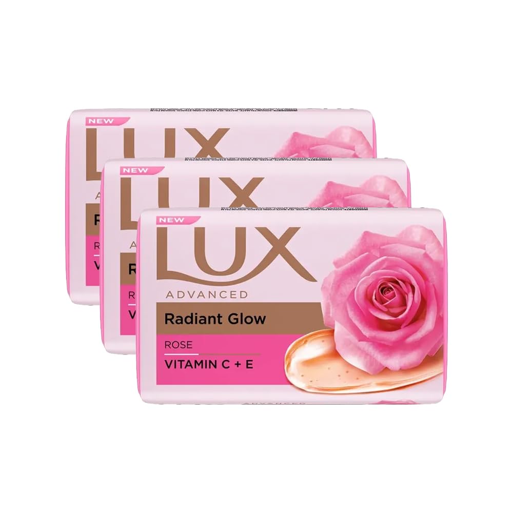 LUX Soft Touch Silk Essence Bar pack-3: gentle cleansing for daily freshness.