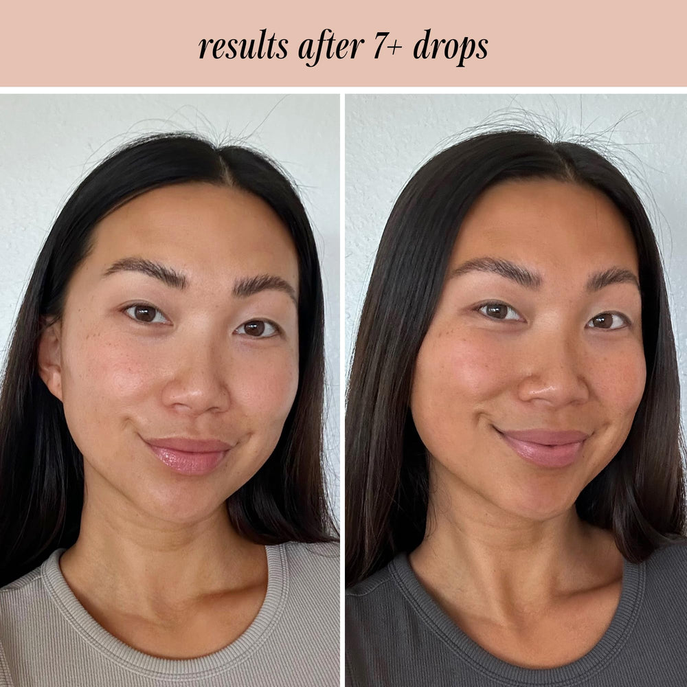 Lux Unfiltered N°12 hyaluronic acid provides hydration as it tints