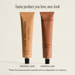 Lux Unfiltered N°24 hand cream being dispensed for quick absorption