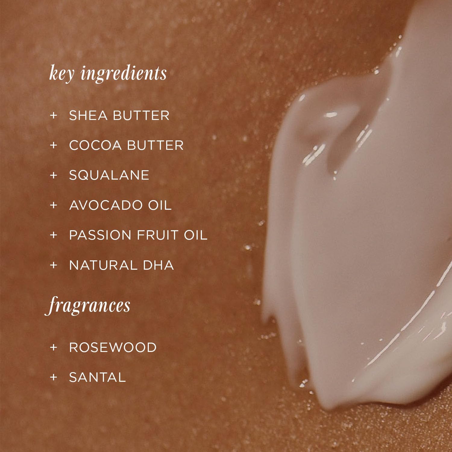 No transfer finish on fabric after use Lux Unfiltered N32 gradual self tanner