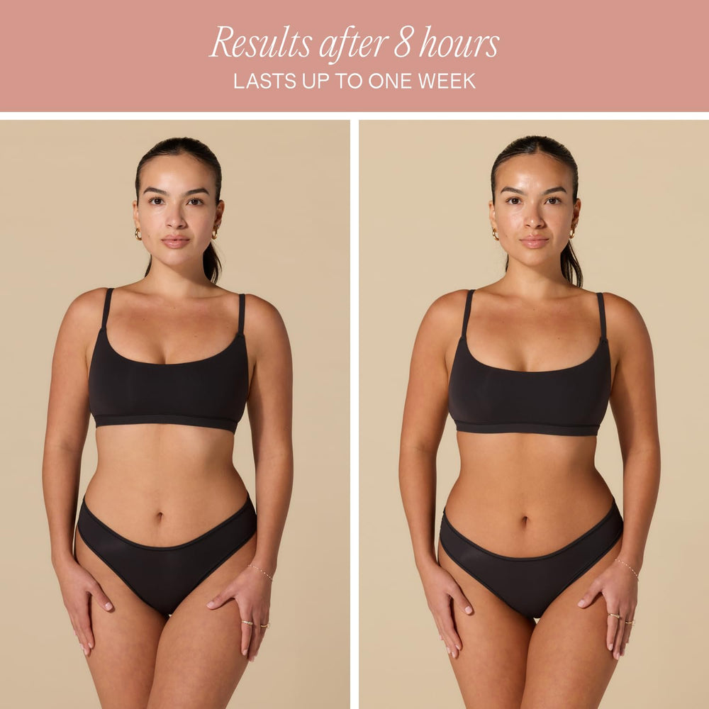 Lux Unfiltered N°32 even, streak-free tan on skin