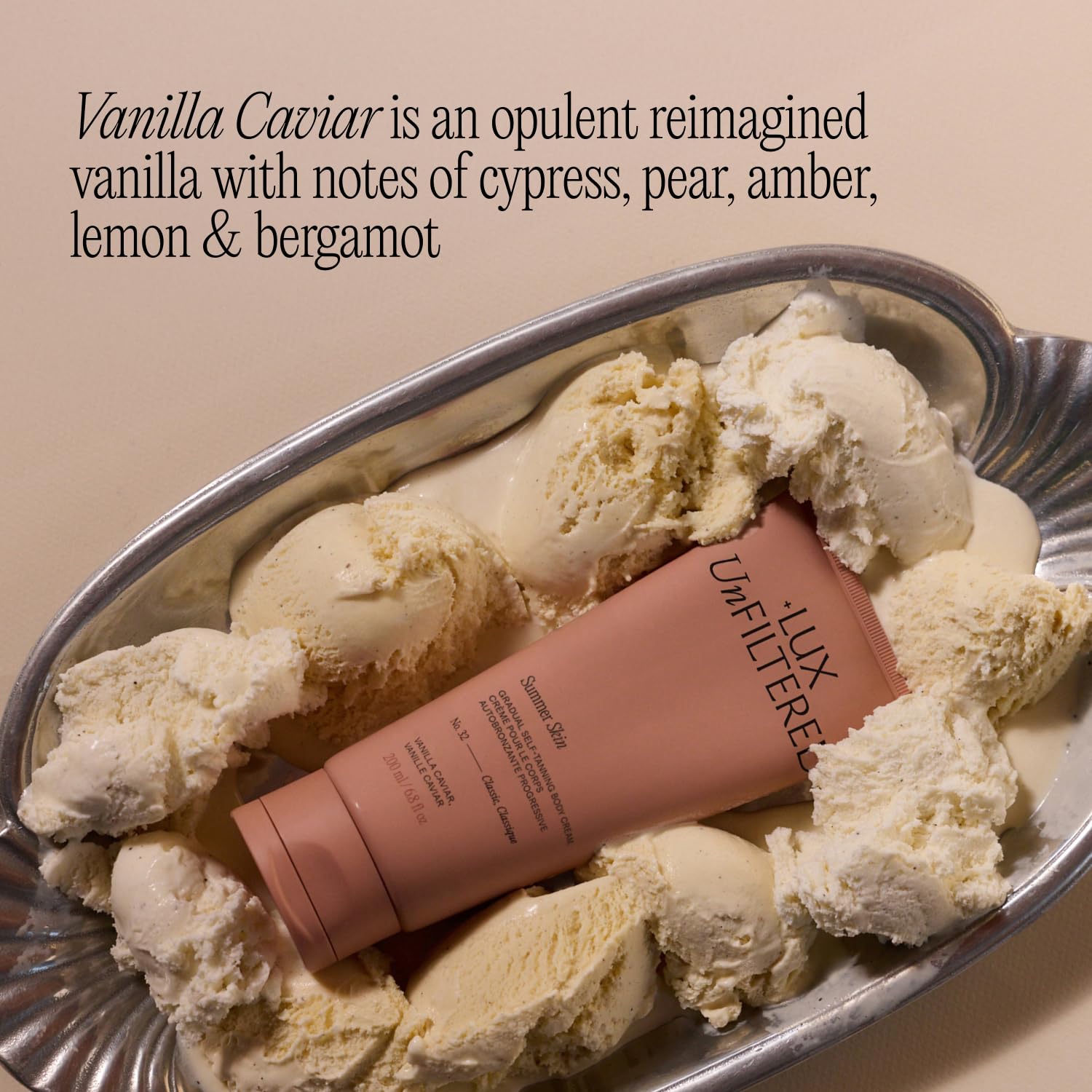 Lux Unfiltered N°32 rich shea and cocoa butter in formula