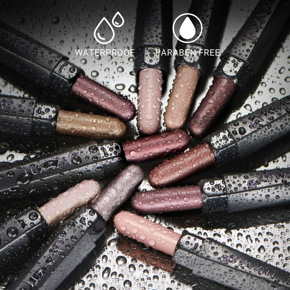 Luxaza Eyeshadow Stick delivers bold shades or neutrals with one product.