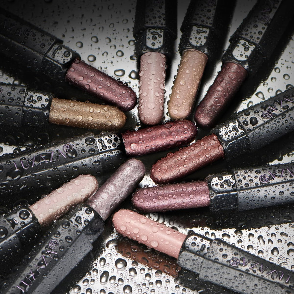 Luxaza Pro creamy texture glides smoothly for crease-free, precise application.