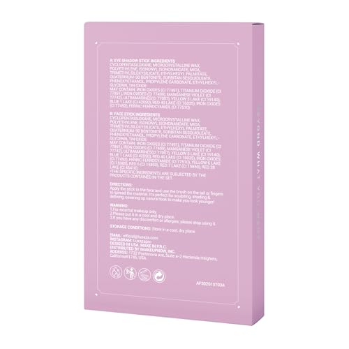 Luxaza sombra en crema stick mate, aplicación suave y precisa.