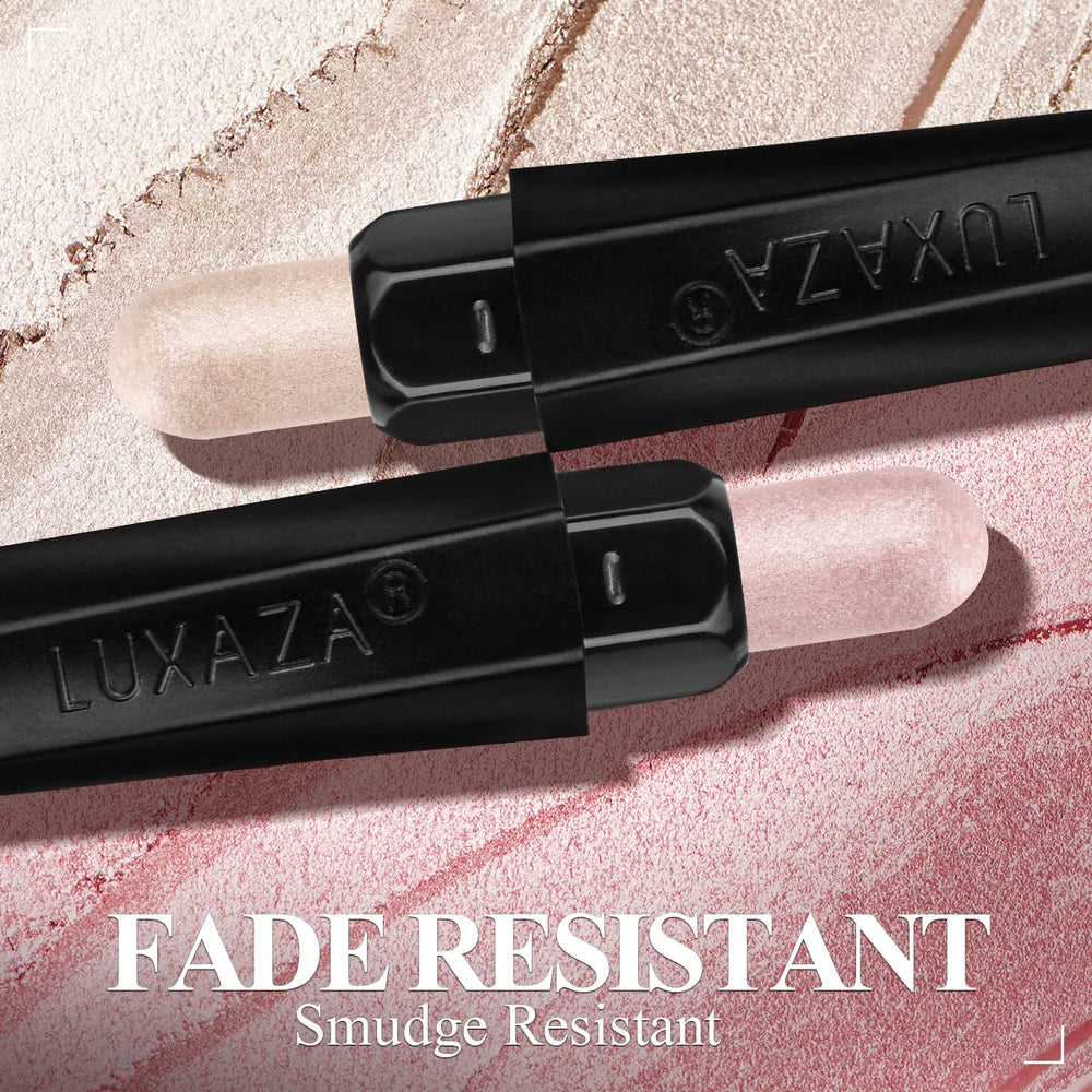 Luxaza sombra en crema stick resistente al agua para uso prolongado.