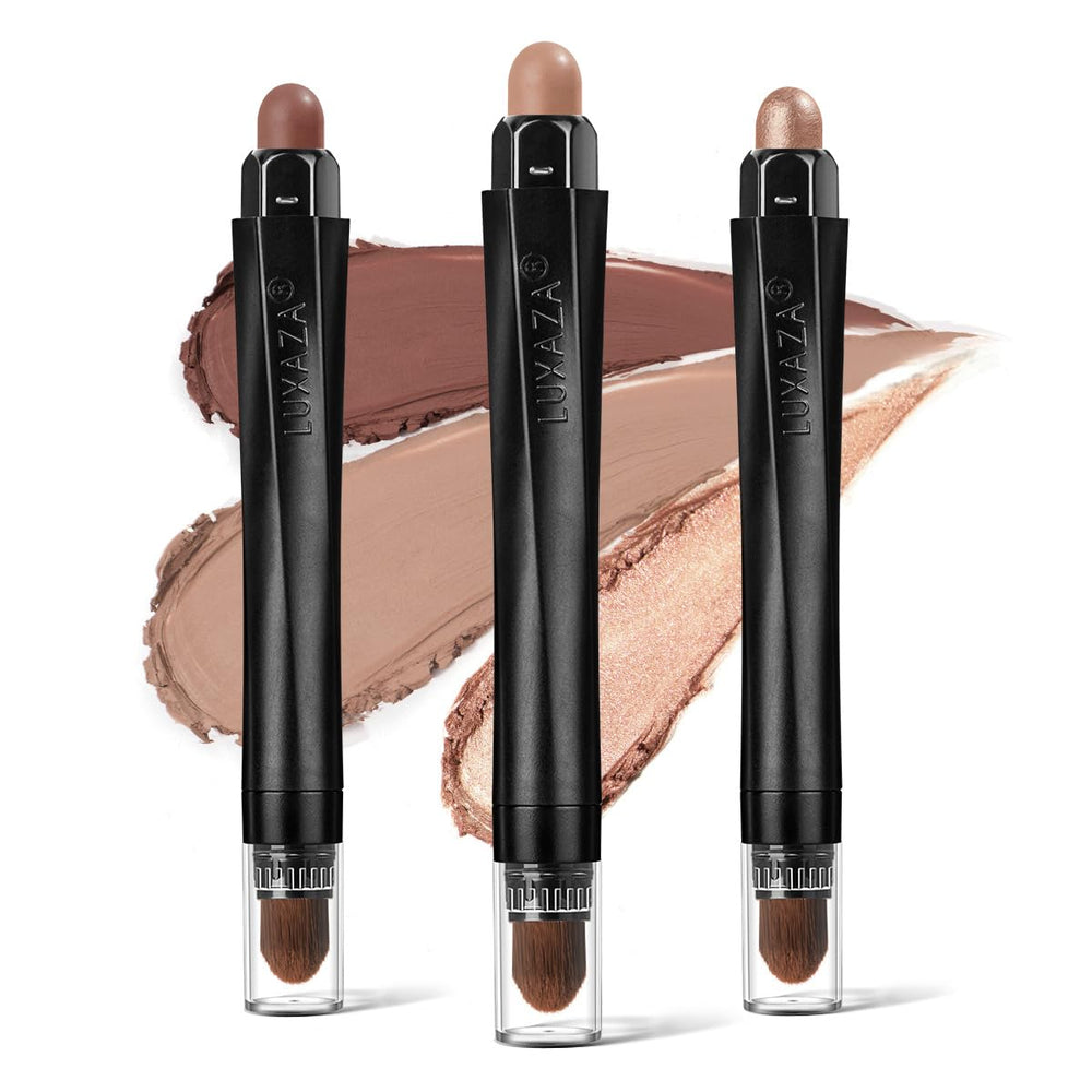 Luxaza Sombra Lápiz neutro natural mate para un look diario suave