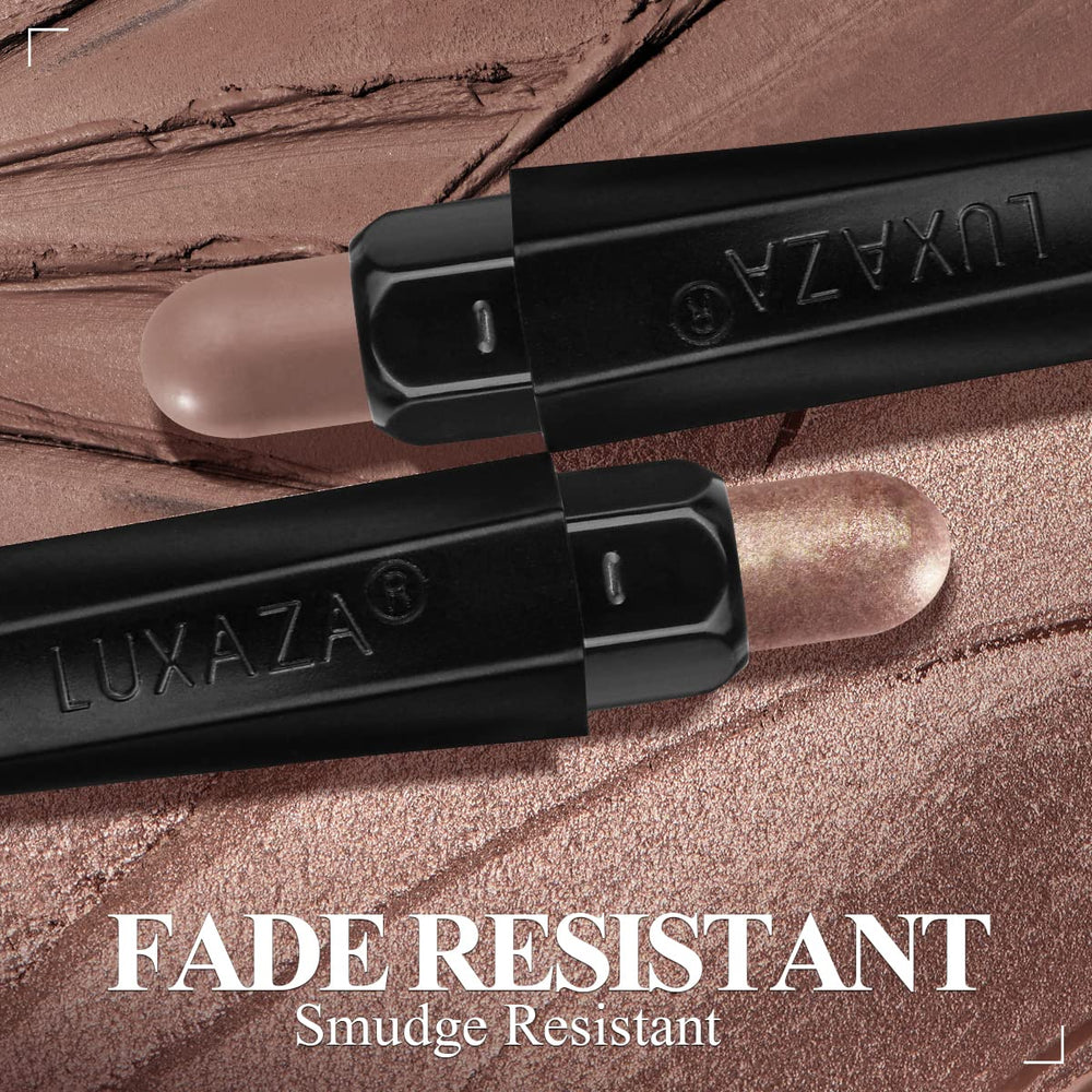 Luxaza Sombra Lápiz rosa brillo para realzar la mirada