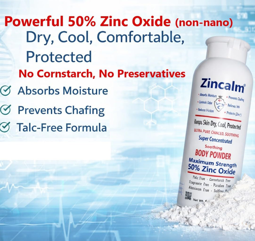 Zincalm Luxeavant sensación de mentol, enfriamiento inmediato al aplicar