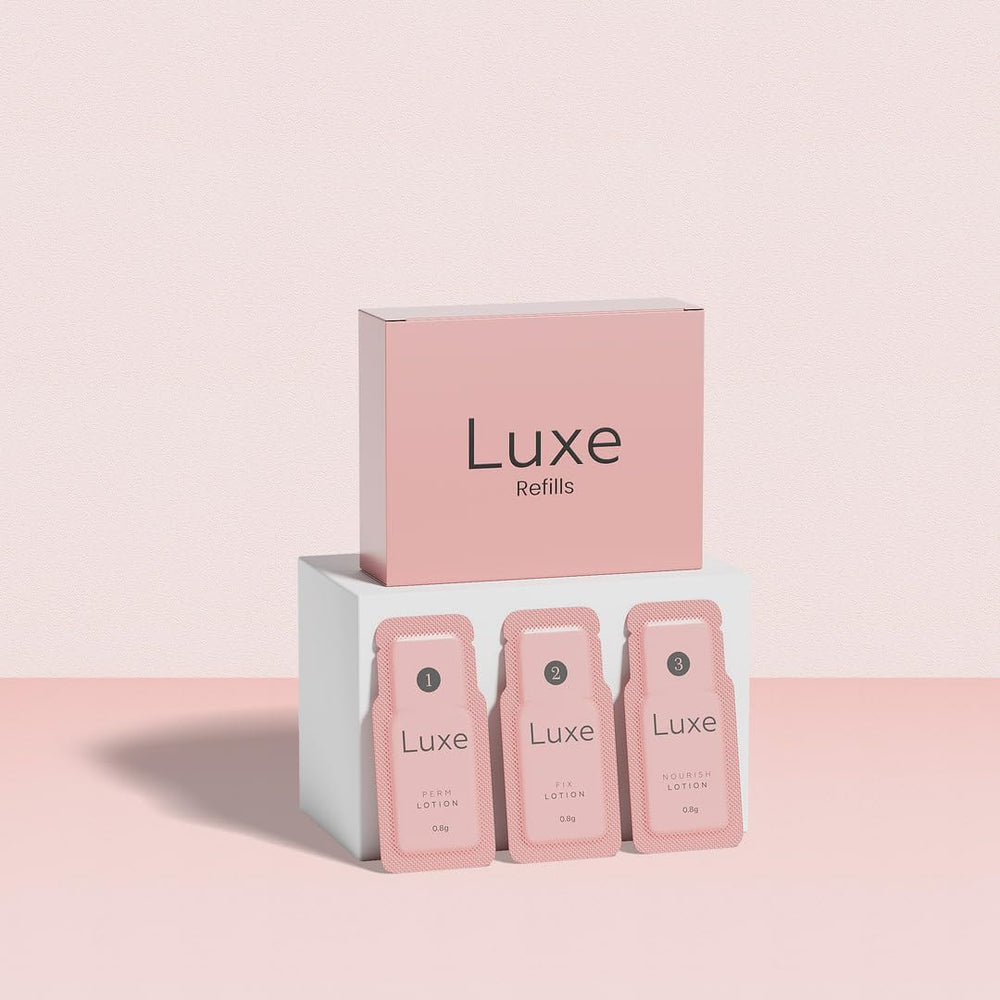 Luxe Cosmetics quick formula for longer-lasting lash lift at home
