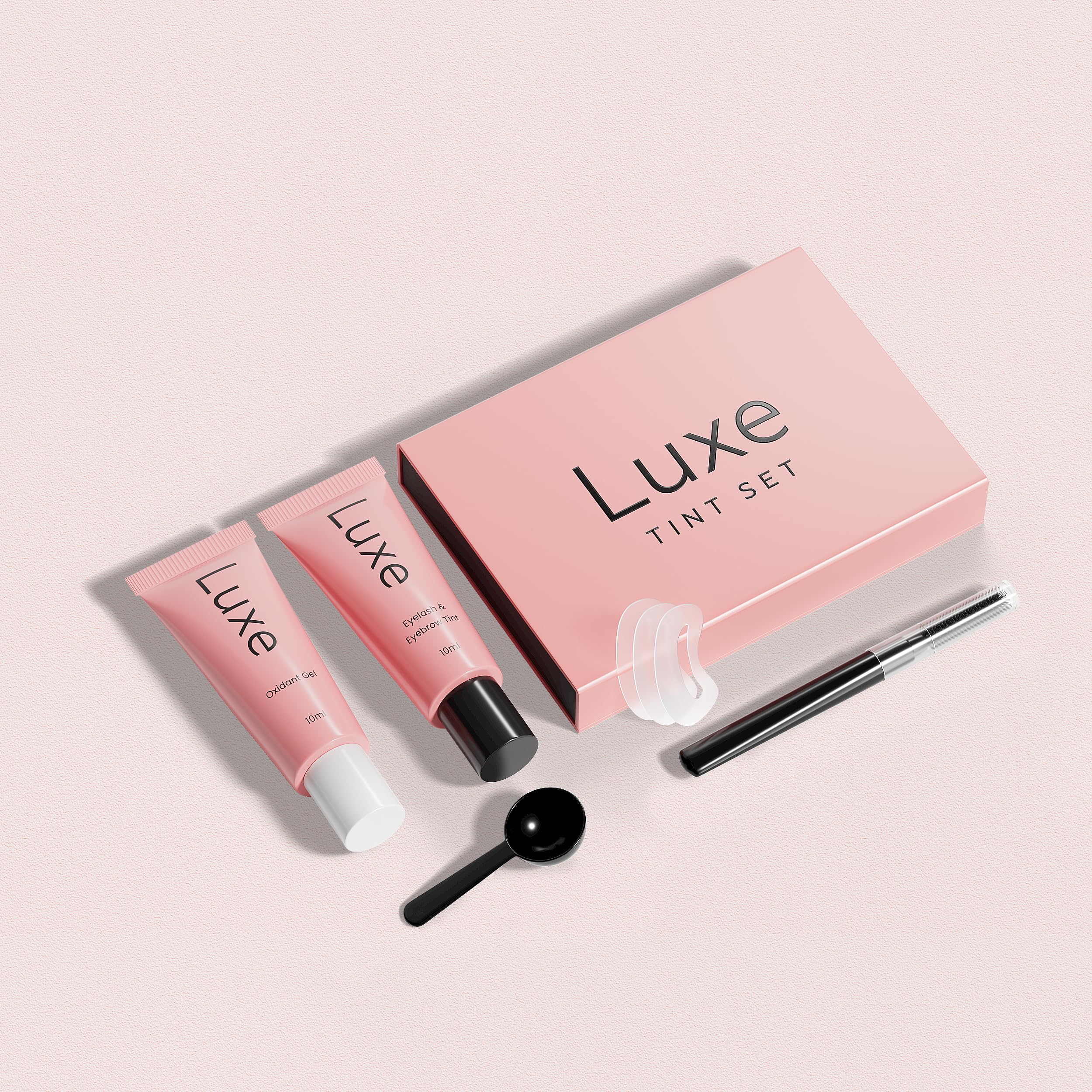 Luxe Cosmetics textura suave que cuida y acondiciona pestañas y cejas