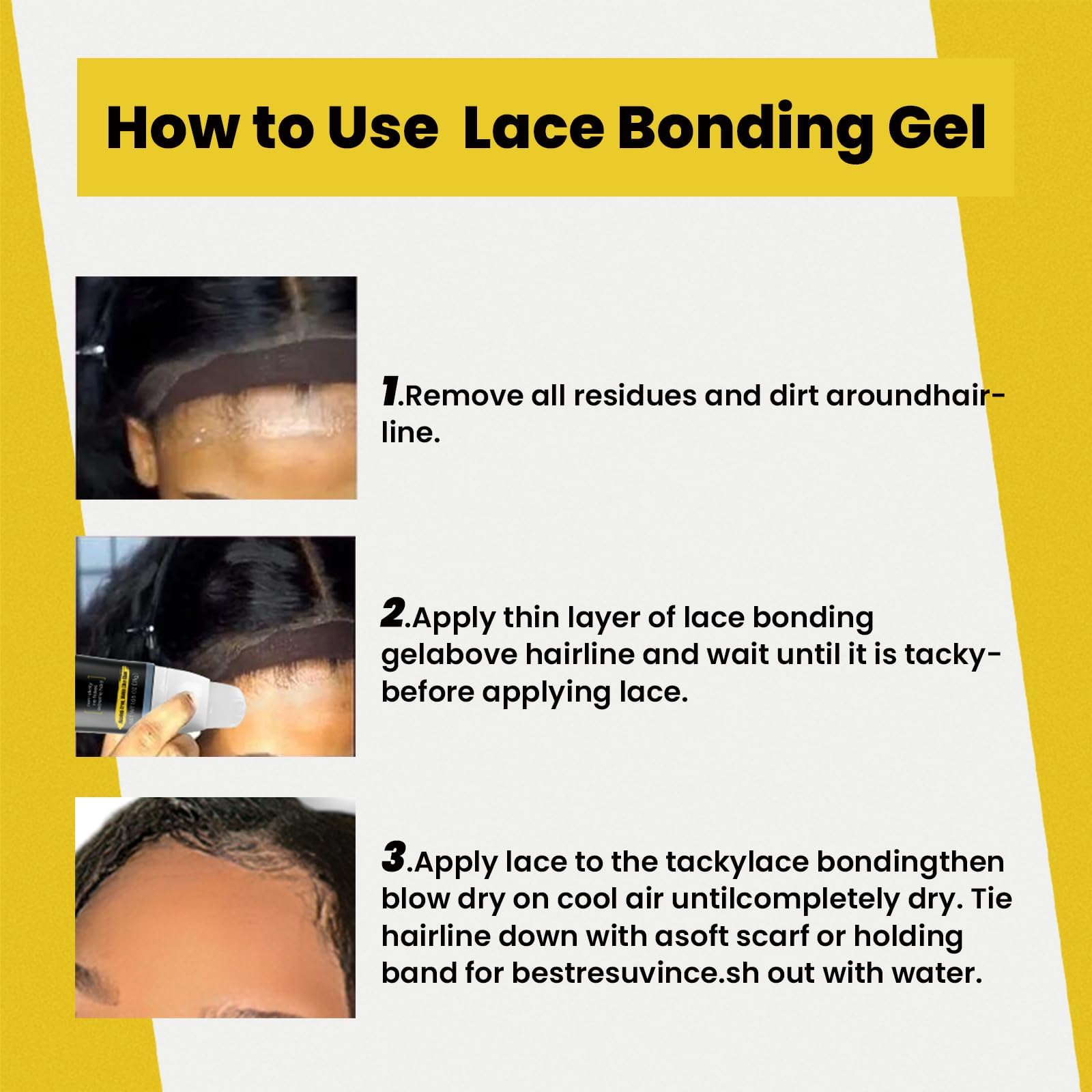 Alcohol-free adhesive safe for sensitive skin during daily wear.