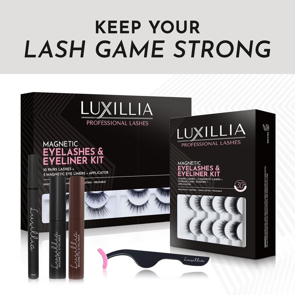 Luxillia daily wear lashes ideal for subtle daytime glam.