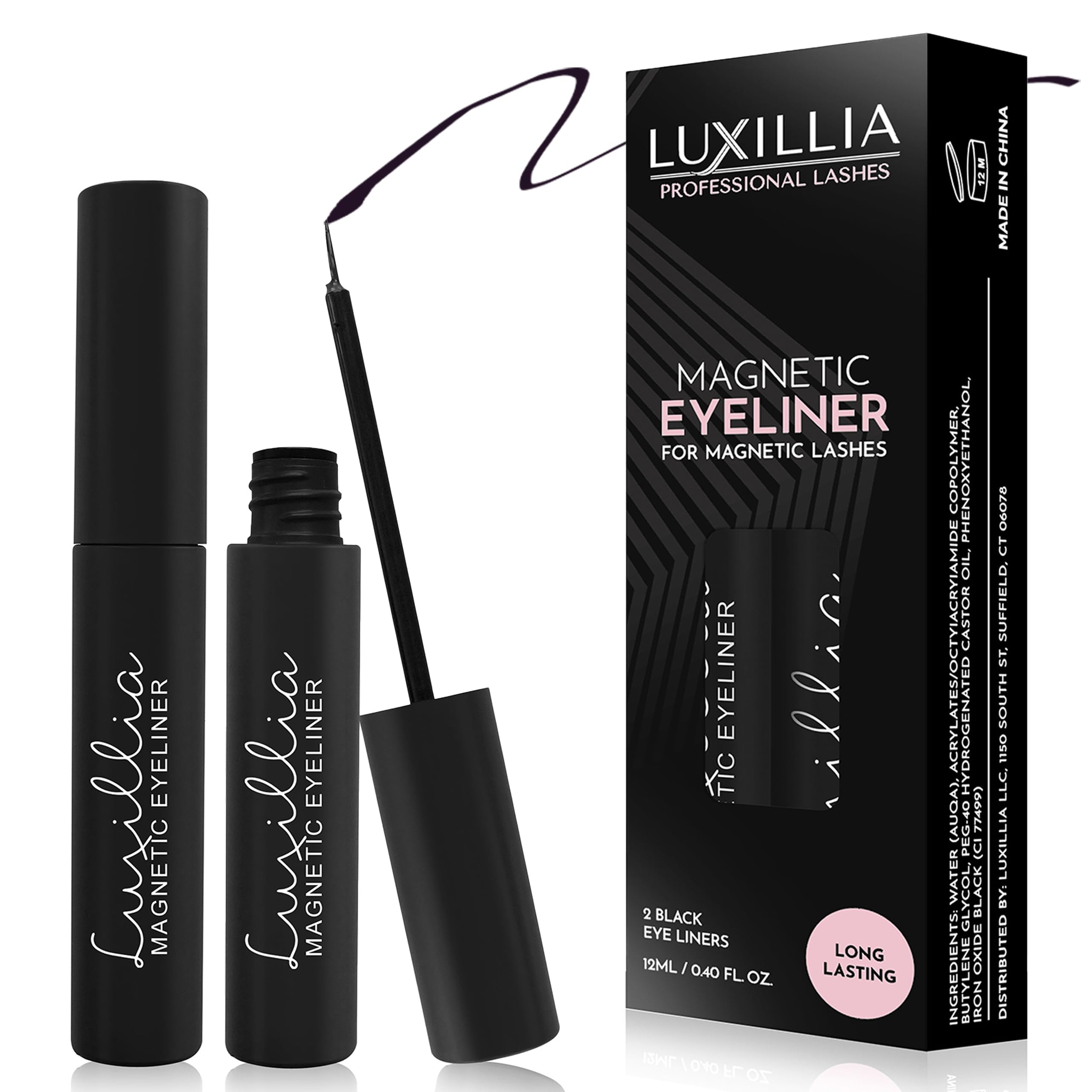 Luxillia línea magnética precisa muestra aplicación suave y controlada.