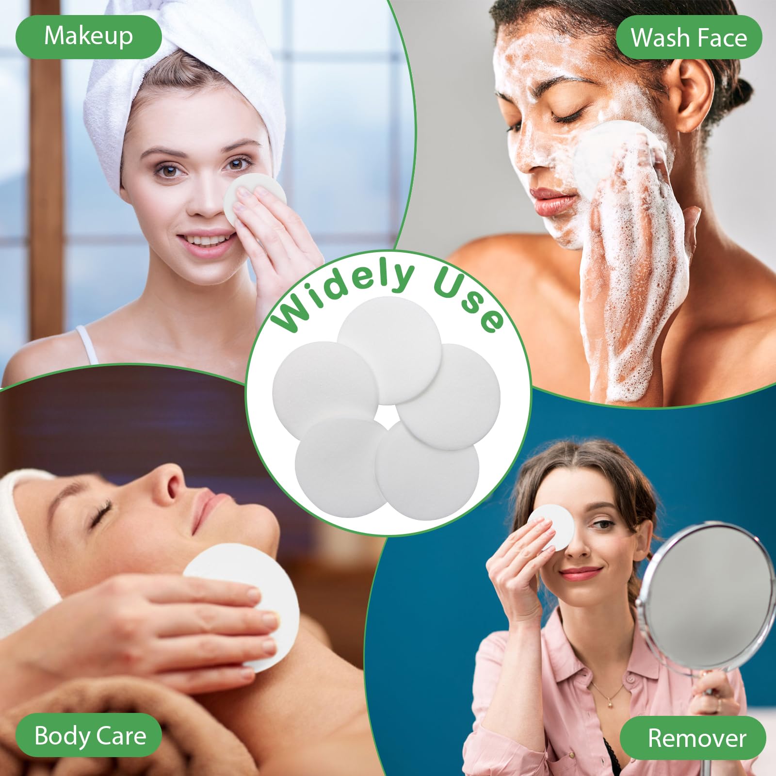 Luxiv gift-ready facial sponge set for friends and family.