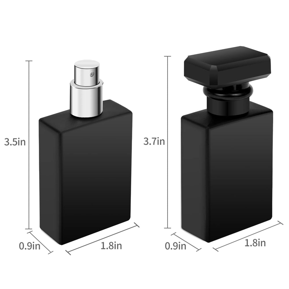 Luxsego decorative bottle enhances vanity and shelf decor.