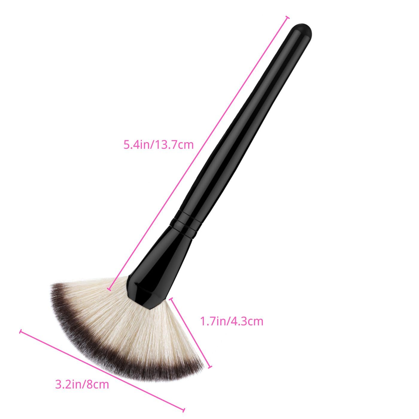 Luxspire blush bronzer brush blends cheek products for natural definition.
