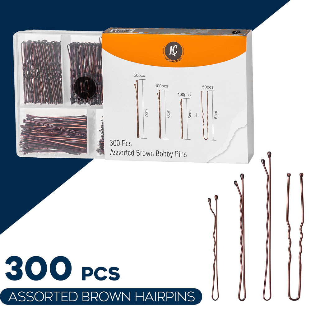 Luxurecourt horquillas de 2,0 pulgadas para cabello fino o grueso
