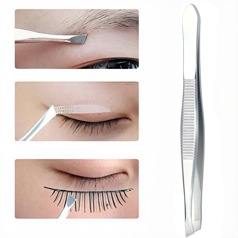 LUXXII 3-pack pluckers highlighting versatility for fine hair removal.