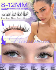 Lvmixwig natural-looking spiked manga lashes for effortless day-to-night charm.