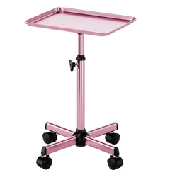 LWADALN salon tray cart on wheels for easy mobility between stations